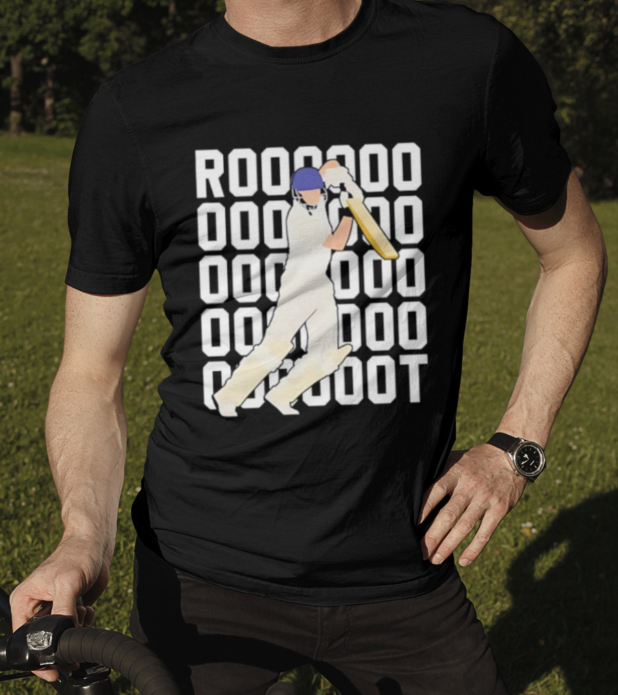 Joe Root Cricket Player ROOOOOT Batting Legend T-Shirt