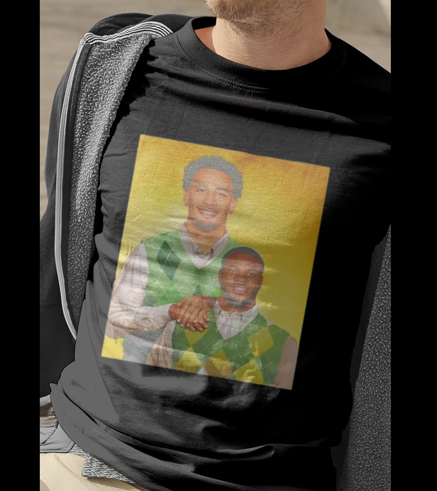 Jordan Love Micah Parsons Step Brothers Funny Football Sweater Mockup T-Shirt