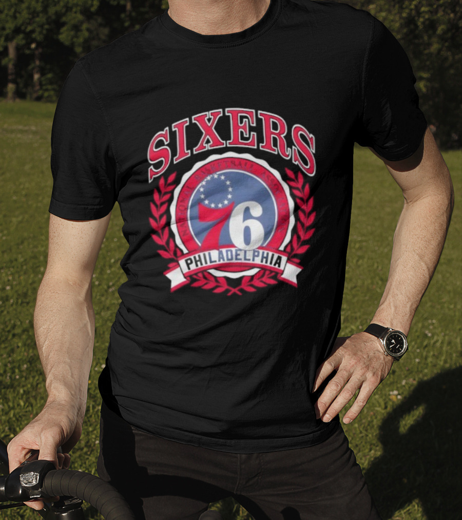 Sixers Philadelphia 76ers National Basketball Association T-Shirt