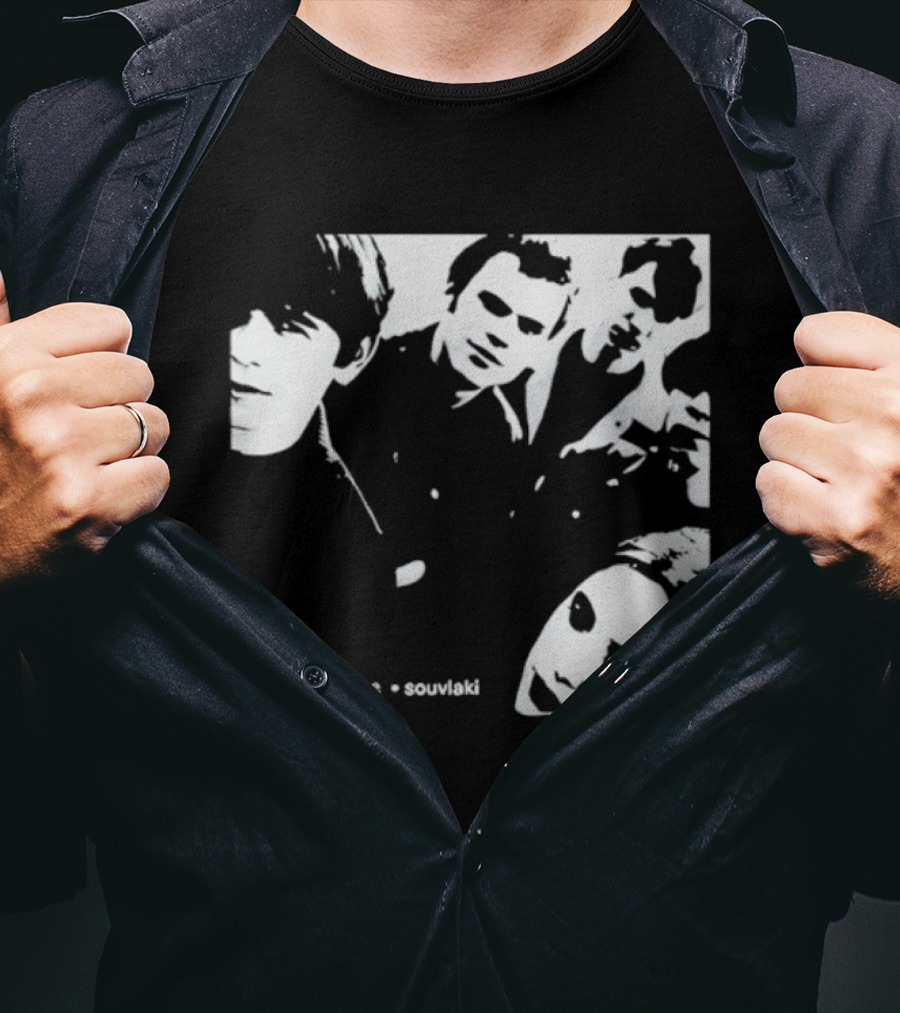 Slowdive Souvlaki Neil Halstead Rachel Goswell Nick Chaplin Christian Savill Simon Scott Band T-Shirt