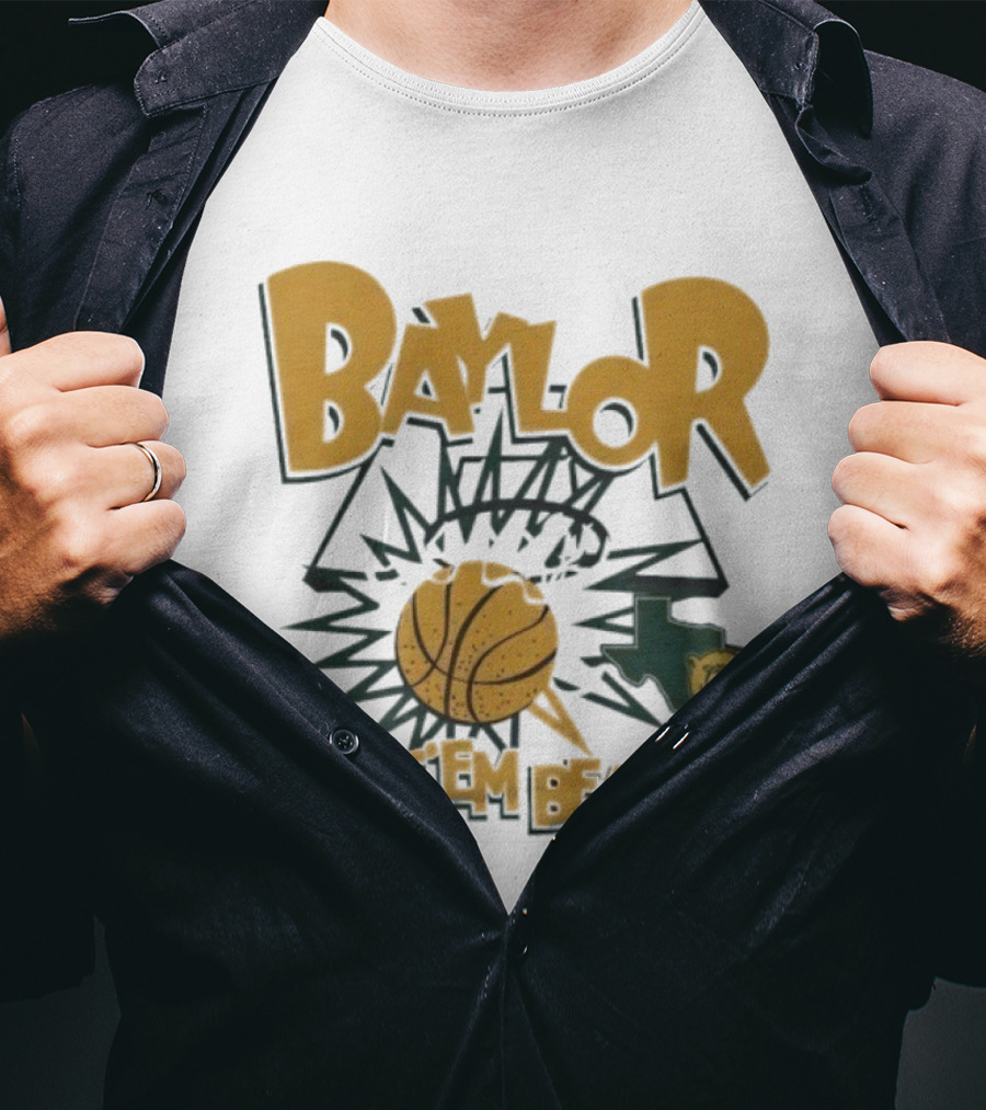 Baylor Basketball Sic ’em Bears Slam Dunk T-Shirt
