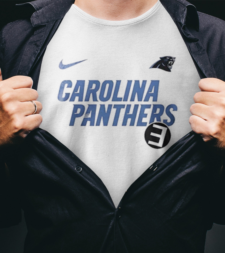 Nike Carolina Panthers Eminem Collaboration T-Shirt