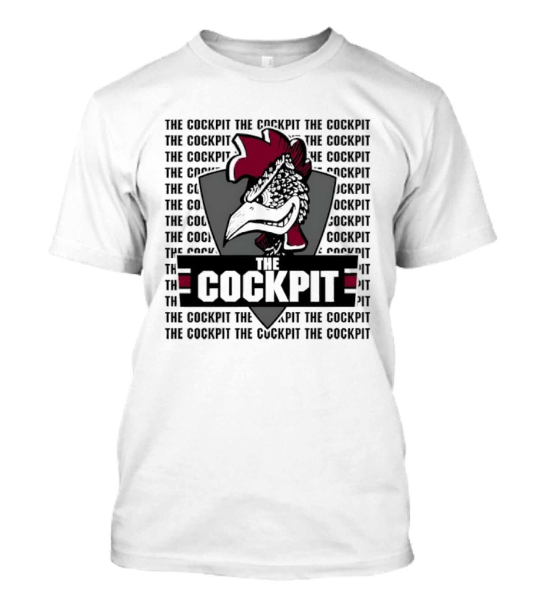 The Cockpit Rooster Emblem Rewards T-Shirt