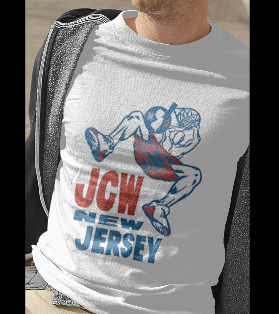 JCW Juggalo Championship Wrestling New Jersey Vintage Basketball Aesthetic T-Shirt