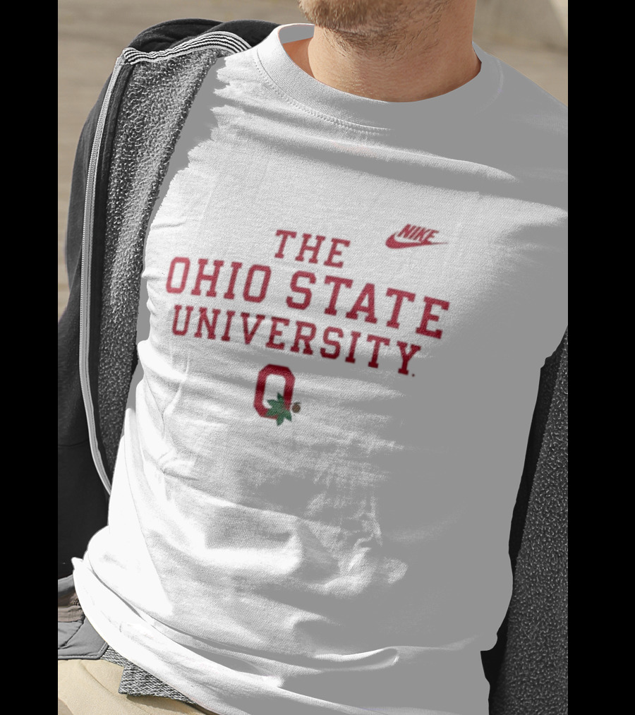 The Ohio State University Nike Buckeyes Block O Logo T-Shirt
