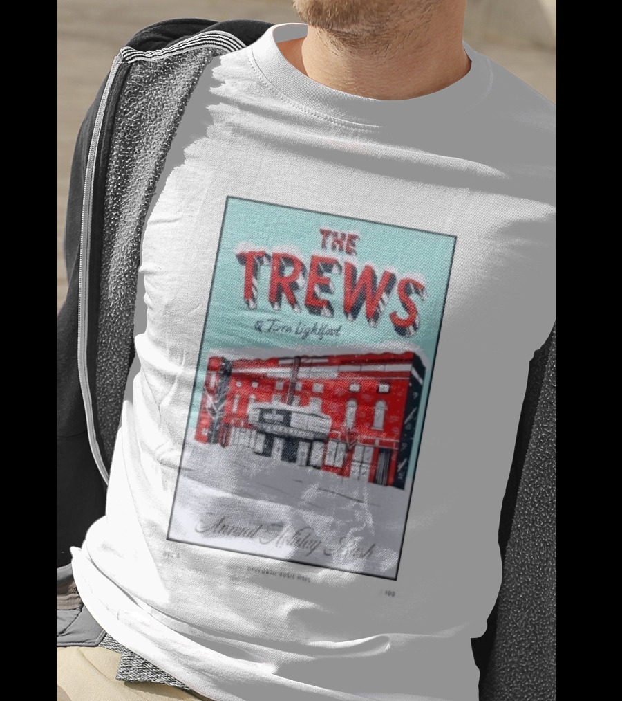 The Trews Terra Lightfoot Annual Holiday Bash Danforth Music Hall December 6 2025 Concert T-Shirt