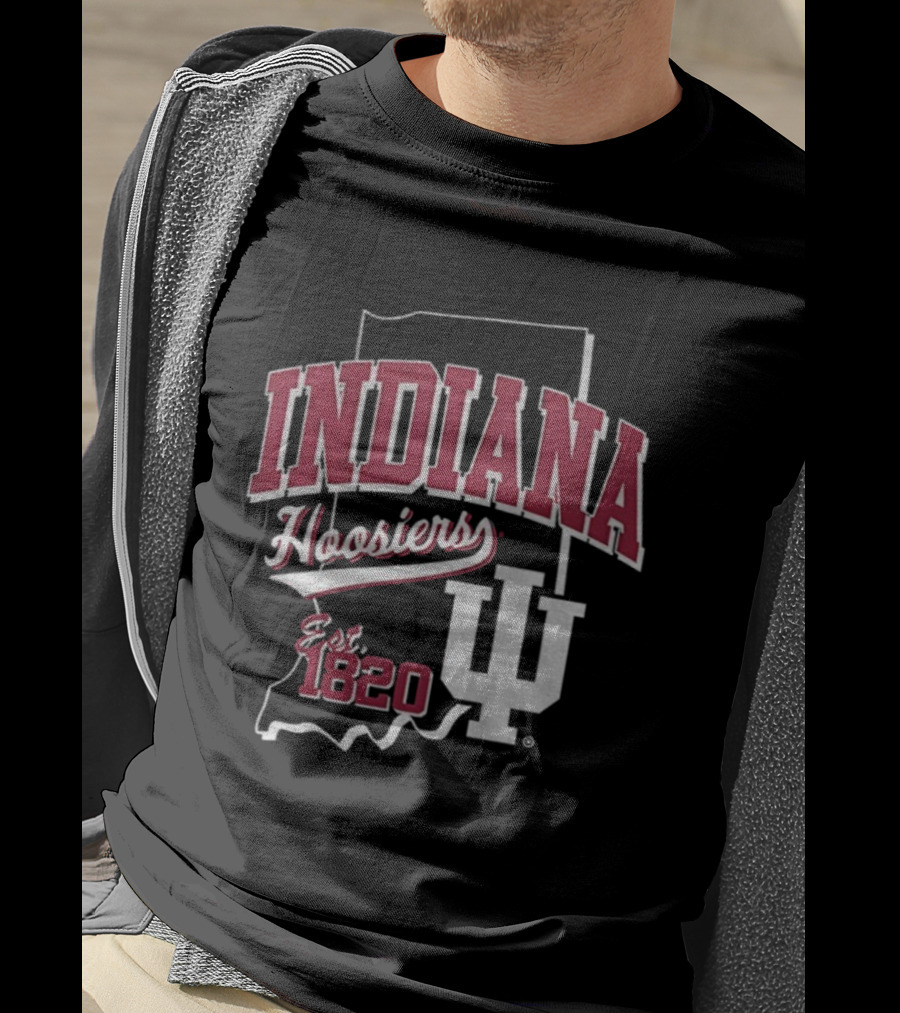 Indiana Hoosiers Est 1820 Big Ten Football Championship T-Shirt