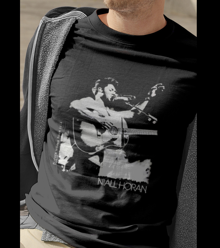 Niall Horan Flicker World Tour 2018 Acoustic Illustration T-Shirt