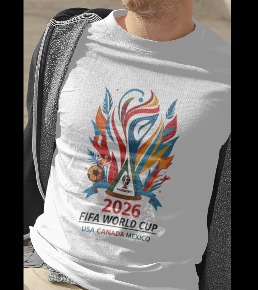 FIFA World Cup 2026 USA Canada Mexico T-Shirt
