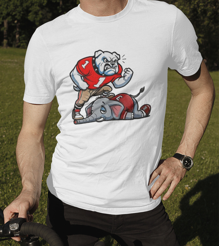 UGA Bulldogs Defeat Alabama SEC Champions Rivalry Football Victory T-Shirt