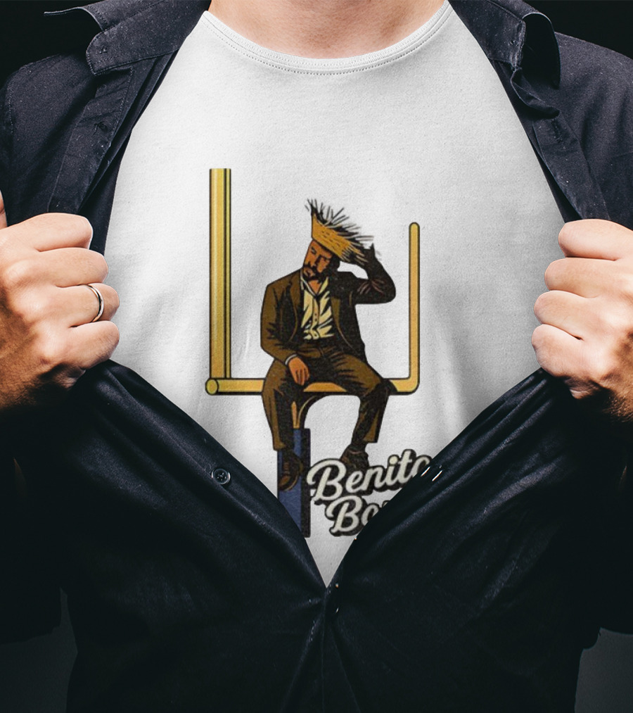 Benito Bowl Bad Bunny Football Goalpost 2026 NFL Comedy T-Shirt