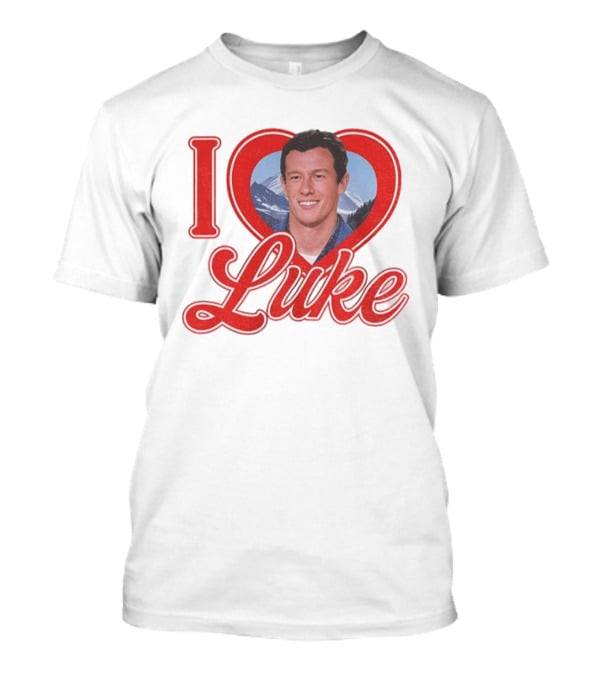 I Heart Luke Callum Turner Celebrity Reference T-Shirt