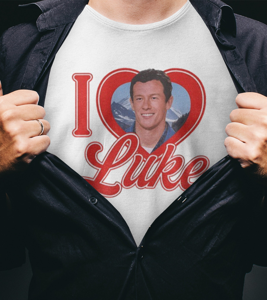 I Heart Luke Callum Turner Celebrity Reference T-Shirt