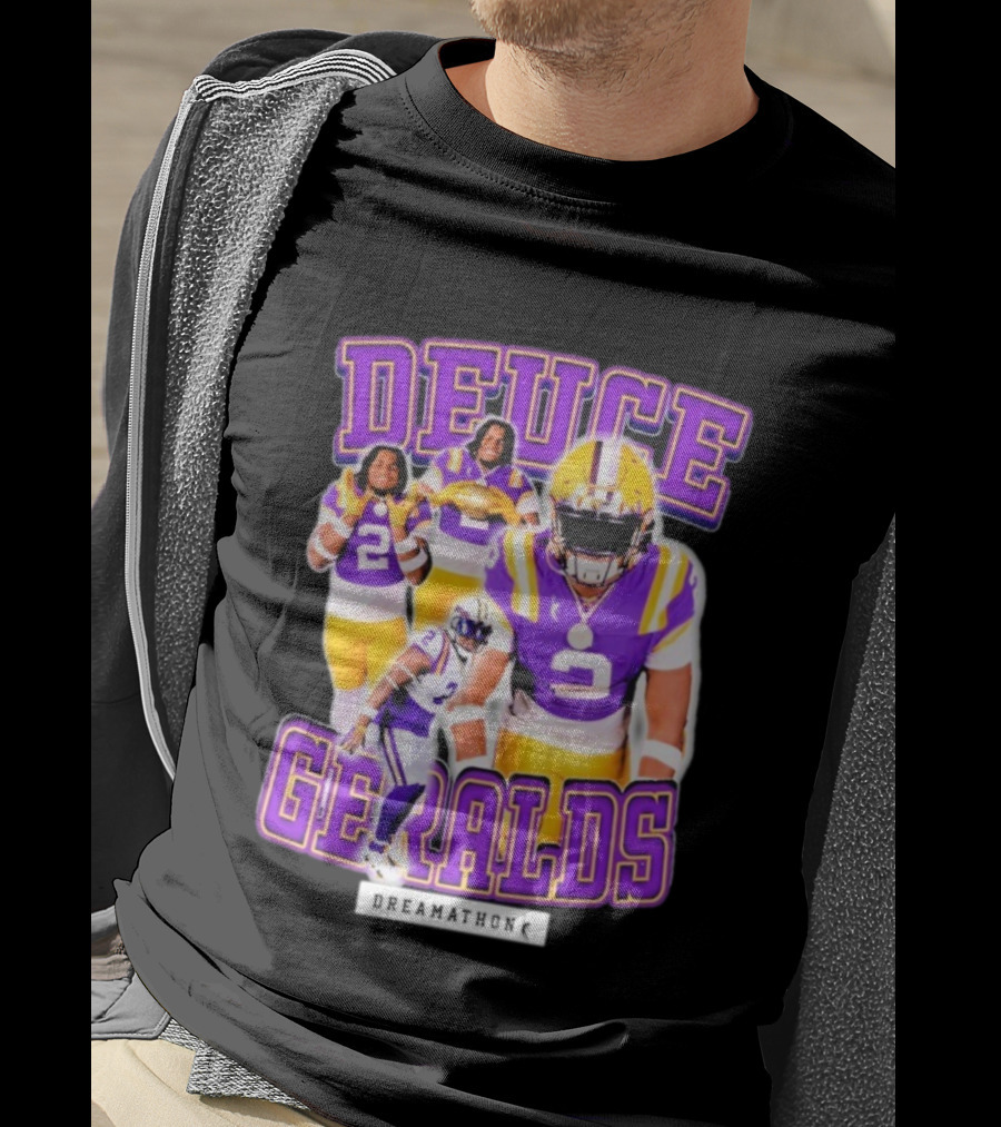 Deuce Geralds Dreamathon Football Player Highlights T-Shirt