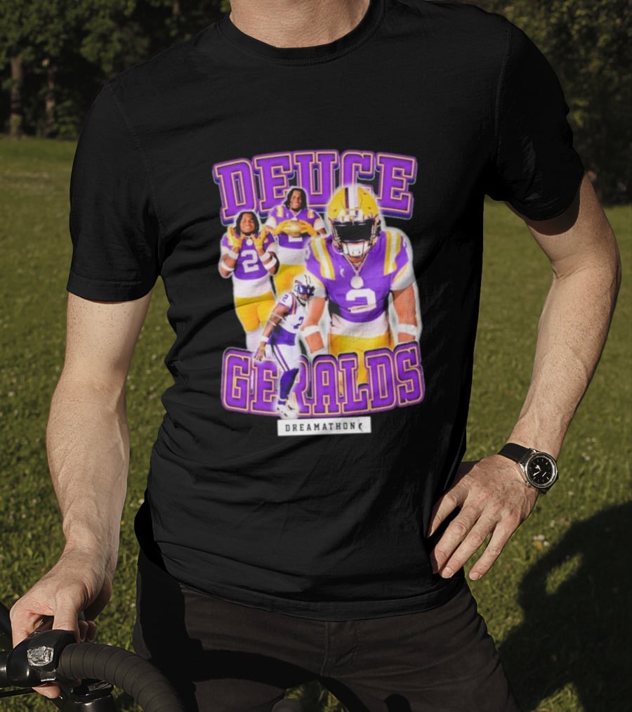 Deuce Geralds Dreamathon Football Player Highlights T-Shirt