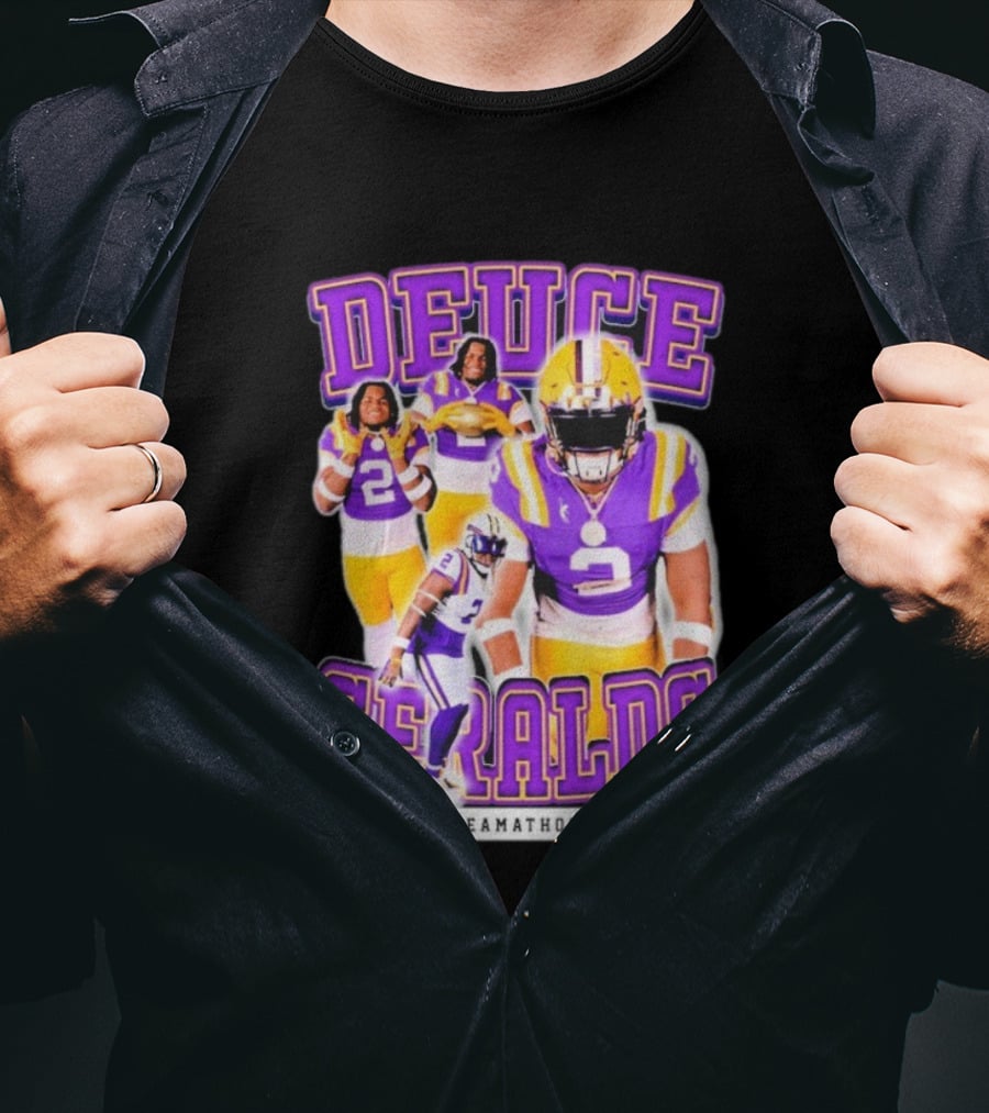 Deuce Geralds Dreamathon Football Player Highlights T-Shirt
