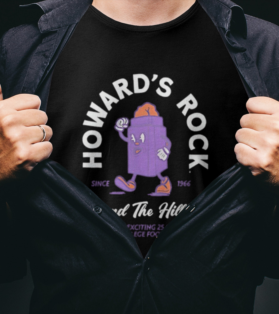 Howard’s Rock And The Hill Clemson Tigers 1966 Most Exciting 25 Seconds In College Football T-Shirt