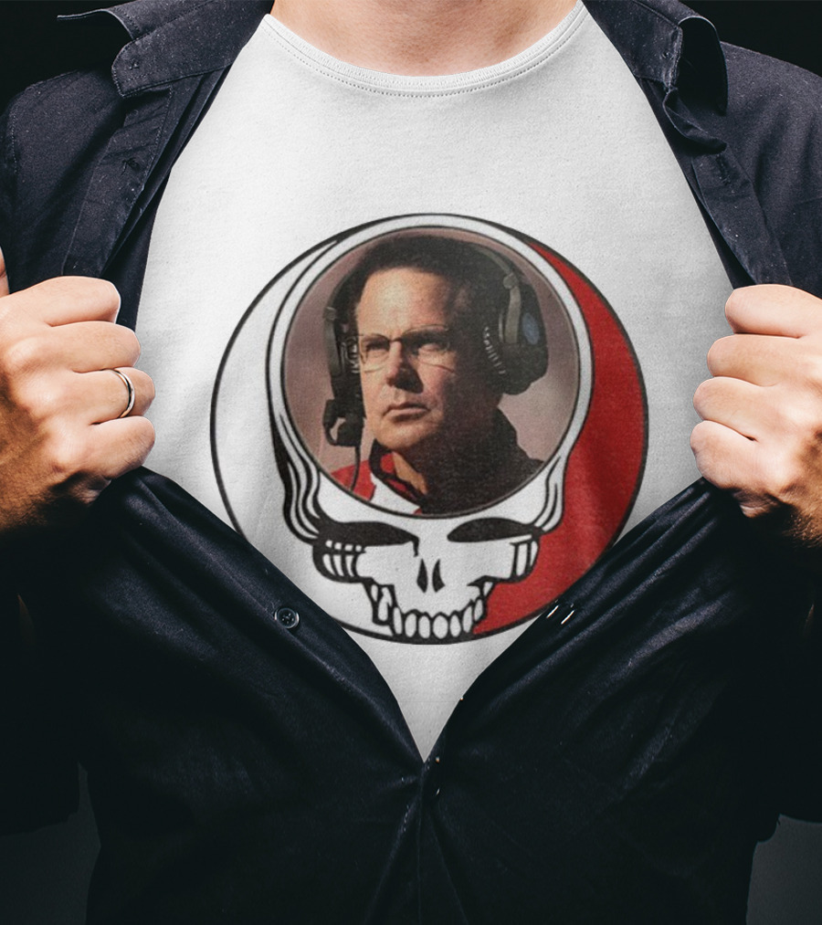 Curt Cignetti Indiana Hoosiers Football Grateful Dead Icon Mashup T-Shirt