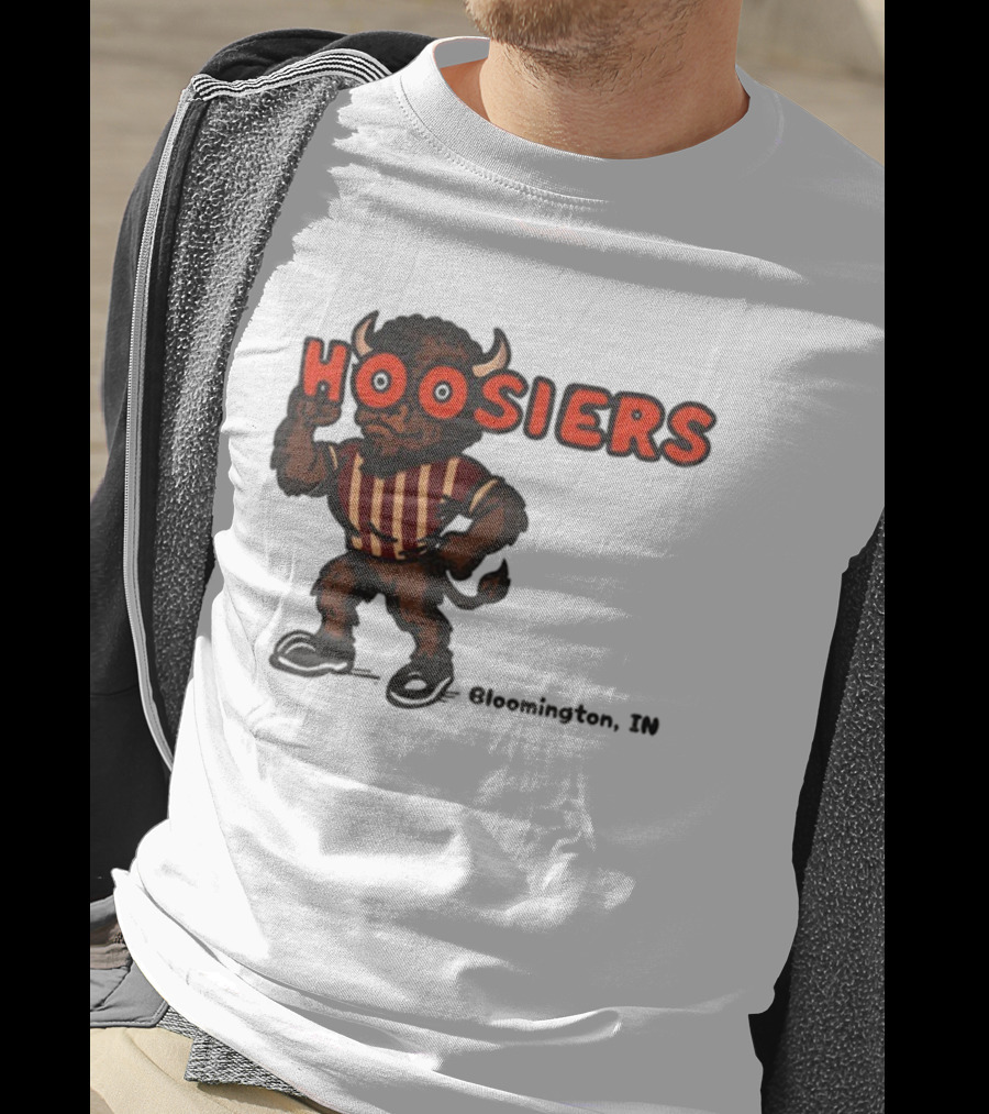 Hoosiers Bison Bloomington IN Indiana Hoosiers Football NFL 2025 T-Shirt