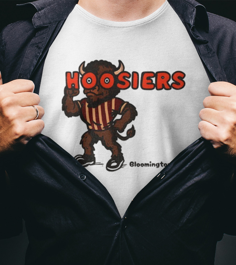 Hoosiers Bison Bloomington IN Indiana Hoosiers Football NFL 2025 T-Shirt