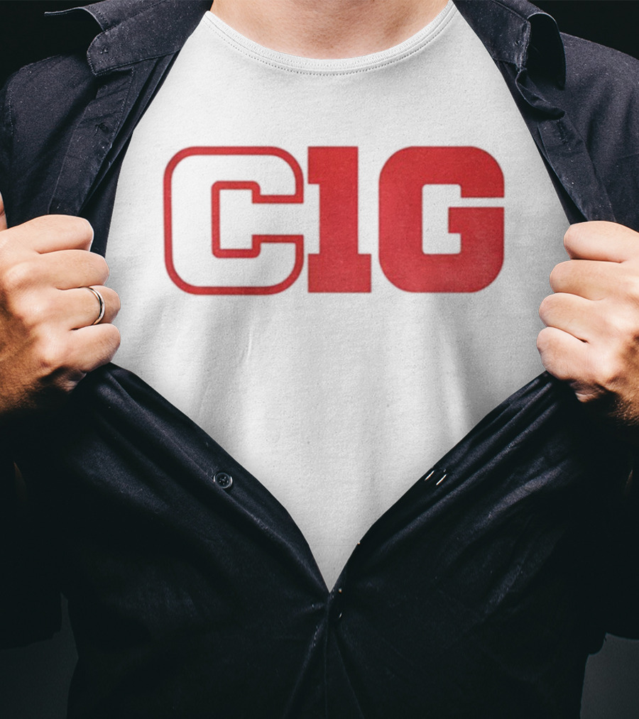Indiana Hoosiers C1G Big Ten Champions Coach Cig T-Shirt