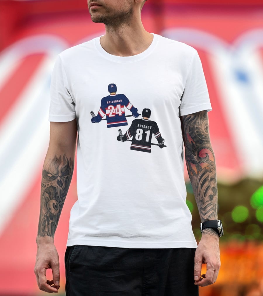 Hollander 24 Rozanov 81 Heated Rivalry Hockey Jersey Showdown T-Shirt