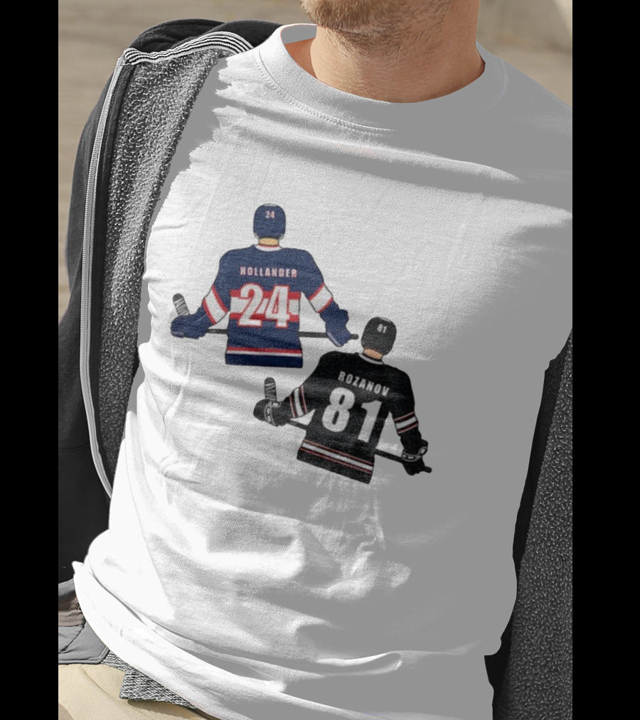 Hollander 24 Rozanov 81 Heated Rivalry Hockey Jersey Showdown T-Shirt