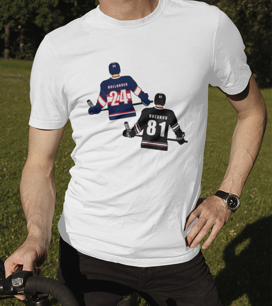 Hollander 24 Rozanov 81 Heated Rivalry Hockey Jersey Showdown T-Shirt