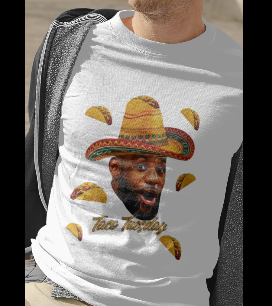 Taco Bell LeBron James Sombrero Taco Tuesday T-Shirt