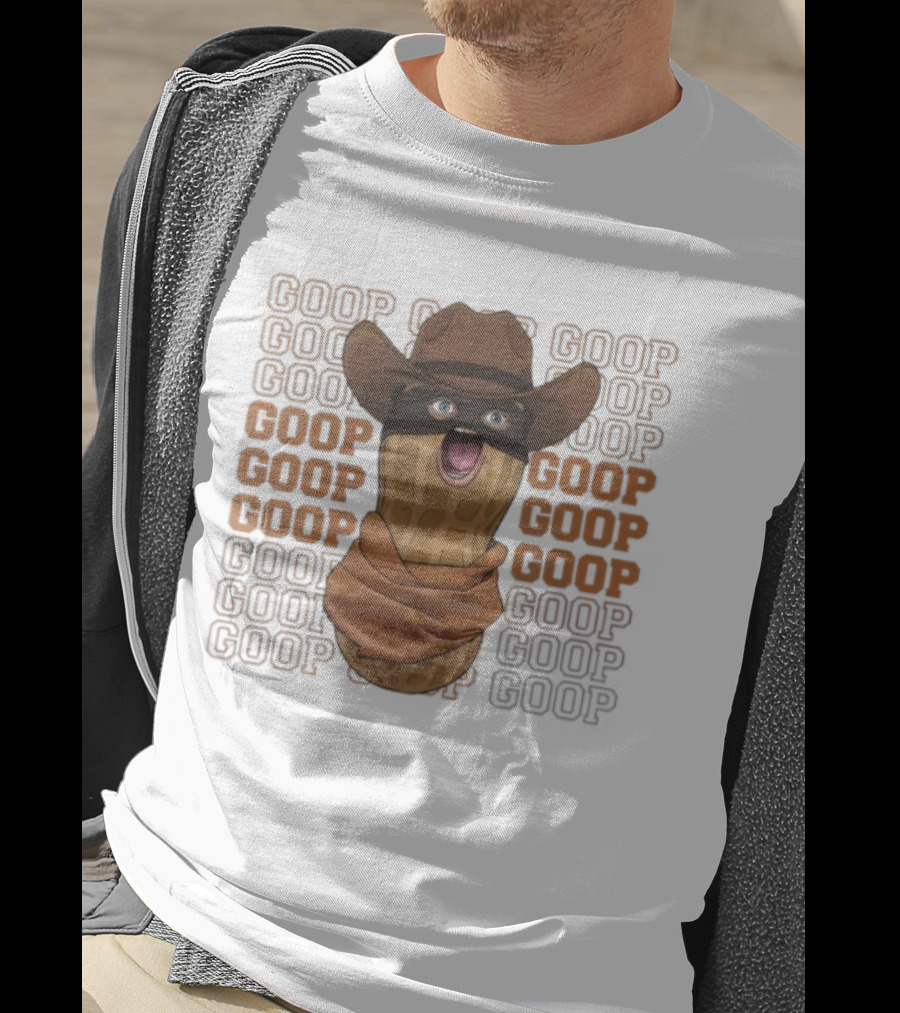 GOOP Burnt Peanut Meme Cowboy Avocado Bandit T-Shirt