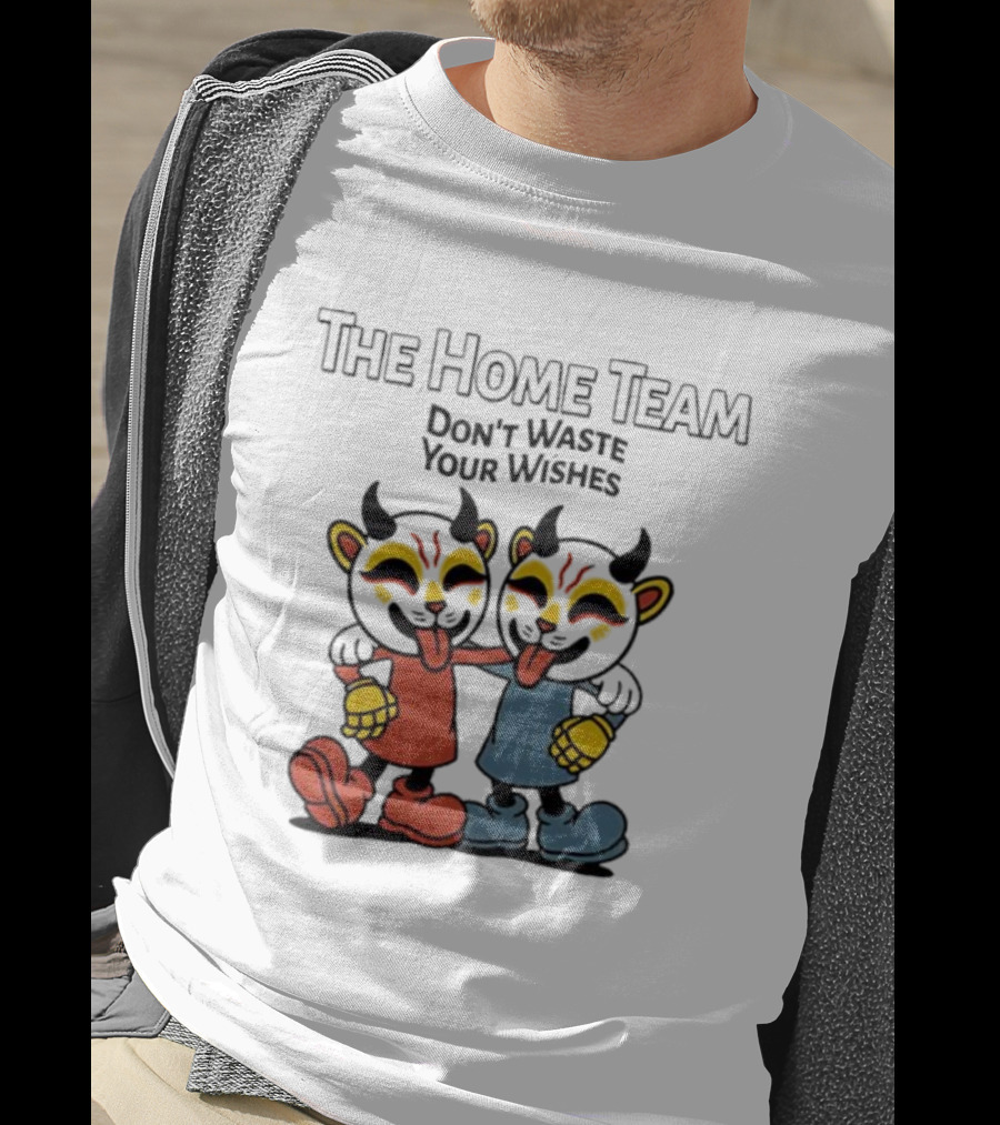 The Home Team Don’t Waste Your Wishes Album Playful Characters T-Shirt