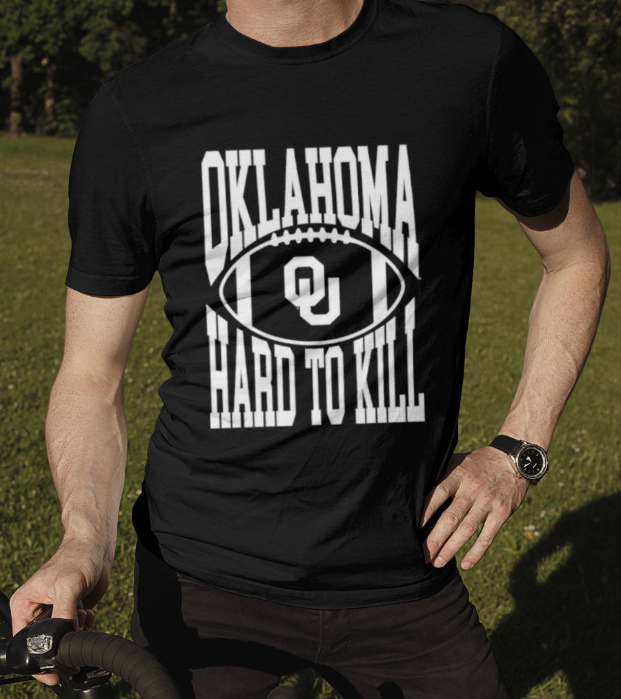 Oklahoma Hard To Kill Football O Logo T-Shirt