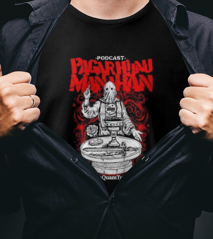 Pagar Hijau Manahan Plus Quam Turba Mystical Figure T-Shirt