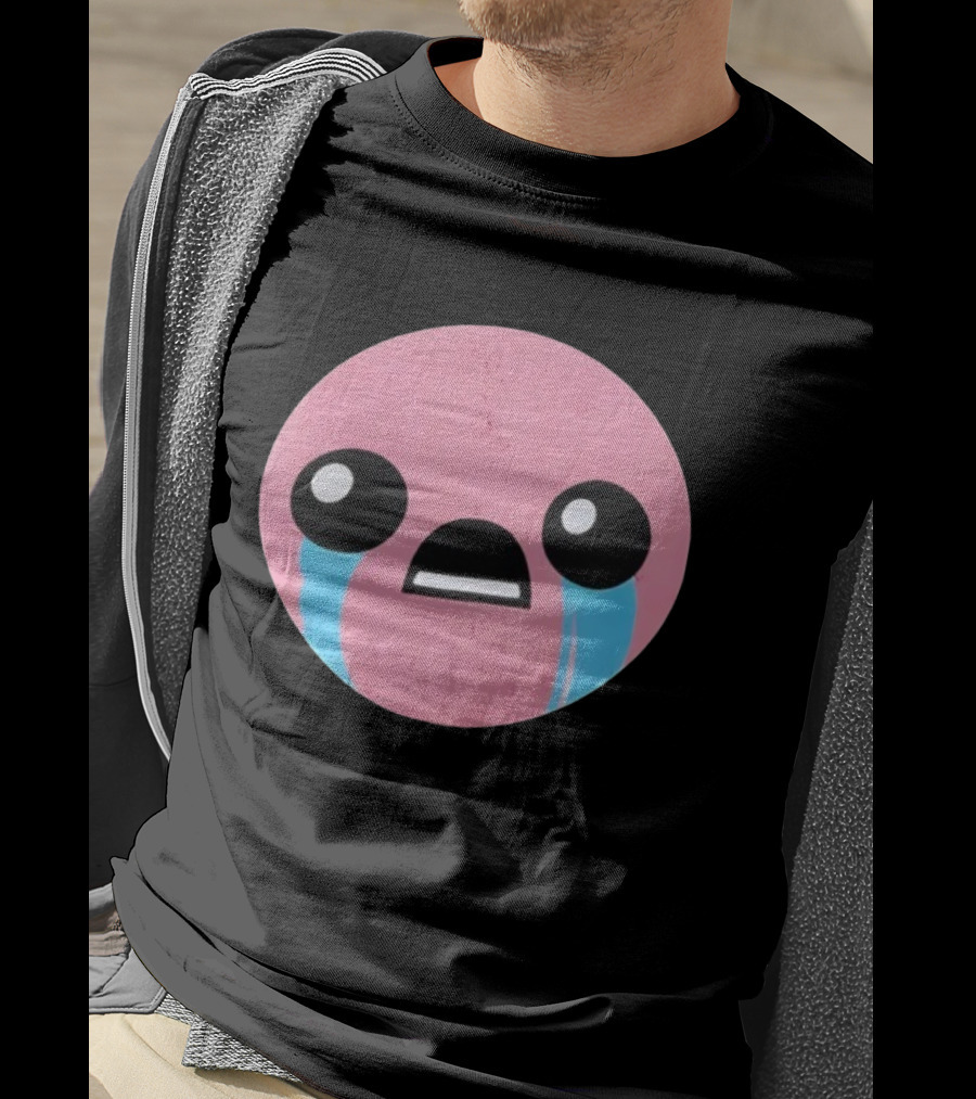 The Binding Of Isaac Crying Pink Face T-Shirt