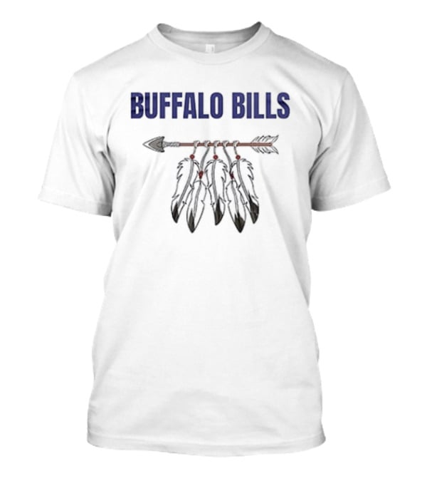 Buffalo Bills Native American Heritage Arrow Feathers T-Shirt