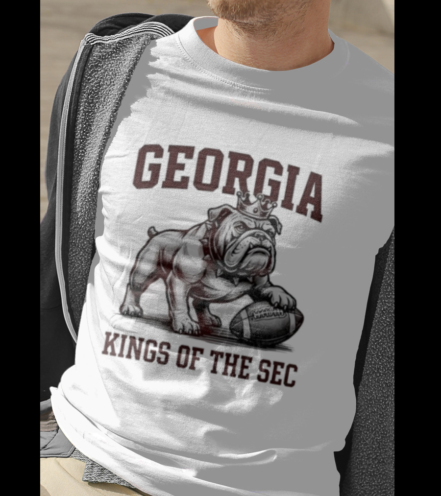 Georgia Bulldogs Kings Of The SEC 2025 T-Shirt