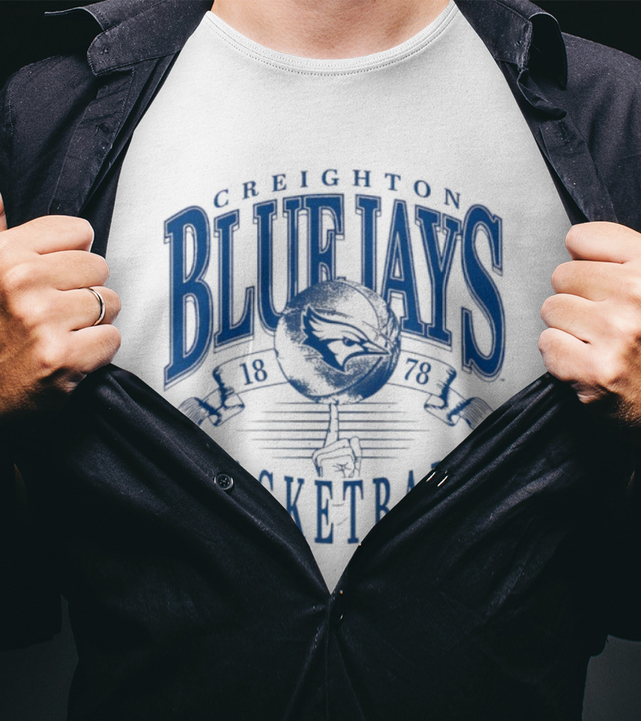 Creighton Bluejays Basketball 1878 Team Spirit T-Shirt