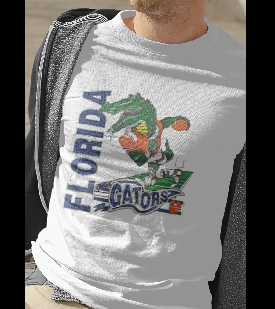 Florida Gators Vintage Mascot Football T-Shirt