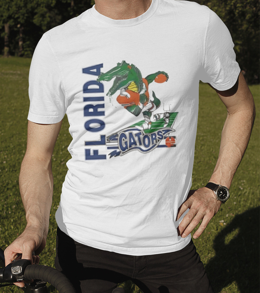 Florida Gators Vintage Mascot Football T-Shirt