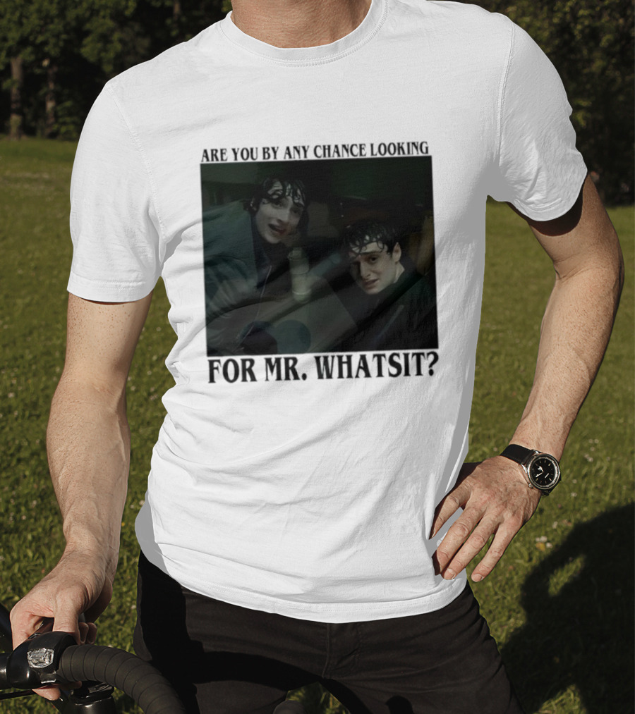 Mike And Will Are You By Any Chance Looking For Mr. Whatsit Stranger 1980s Adventure Fantasy T-Shirt