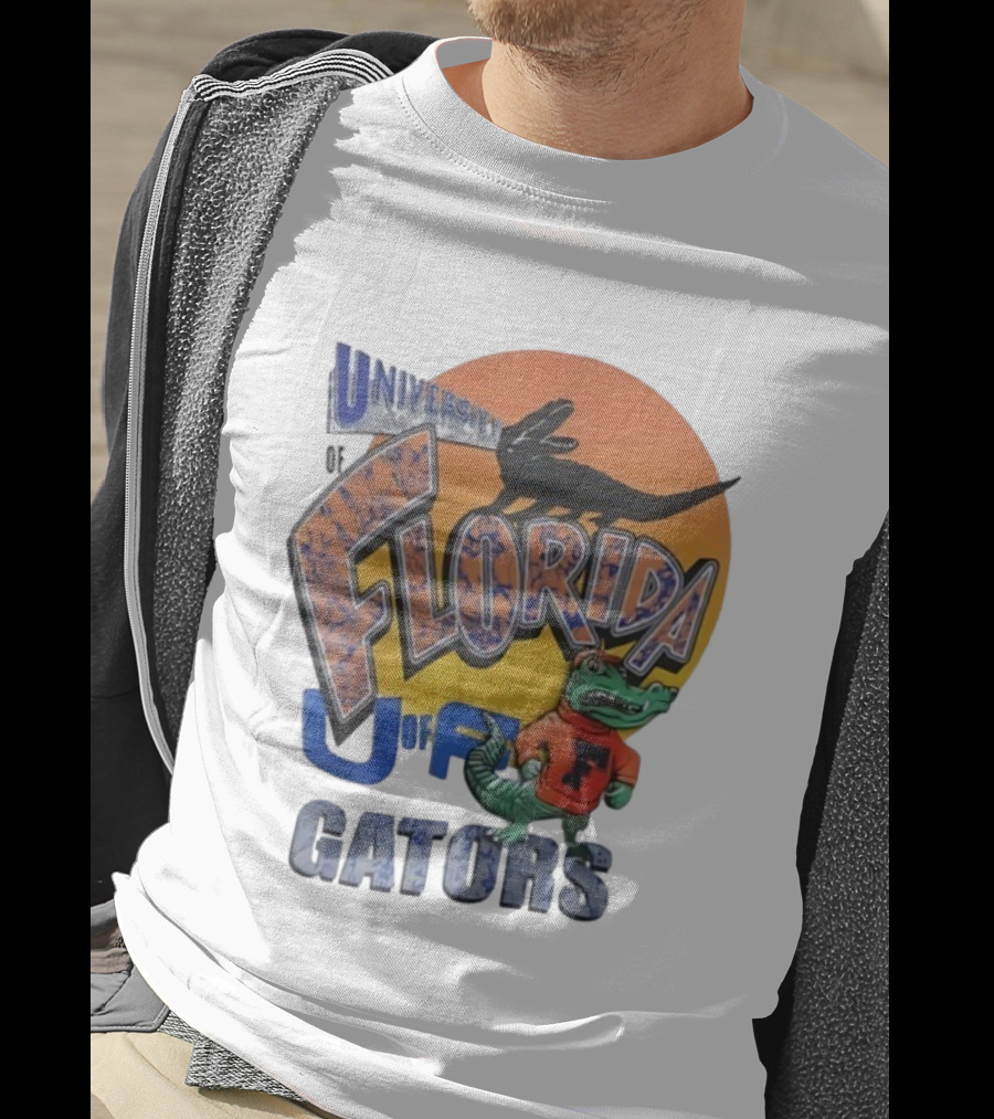 University Of Florida Gators Vintage Sunset Mascot T-Shirt