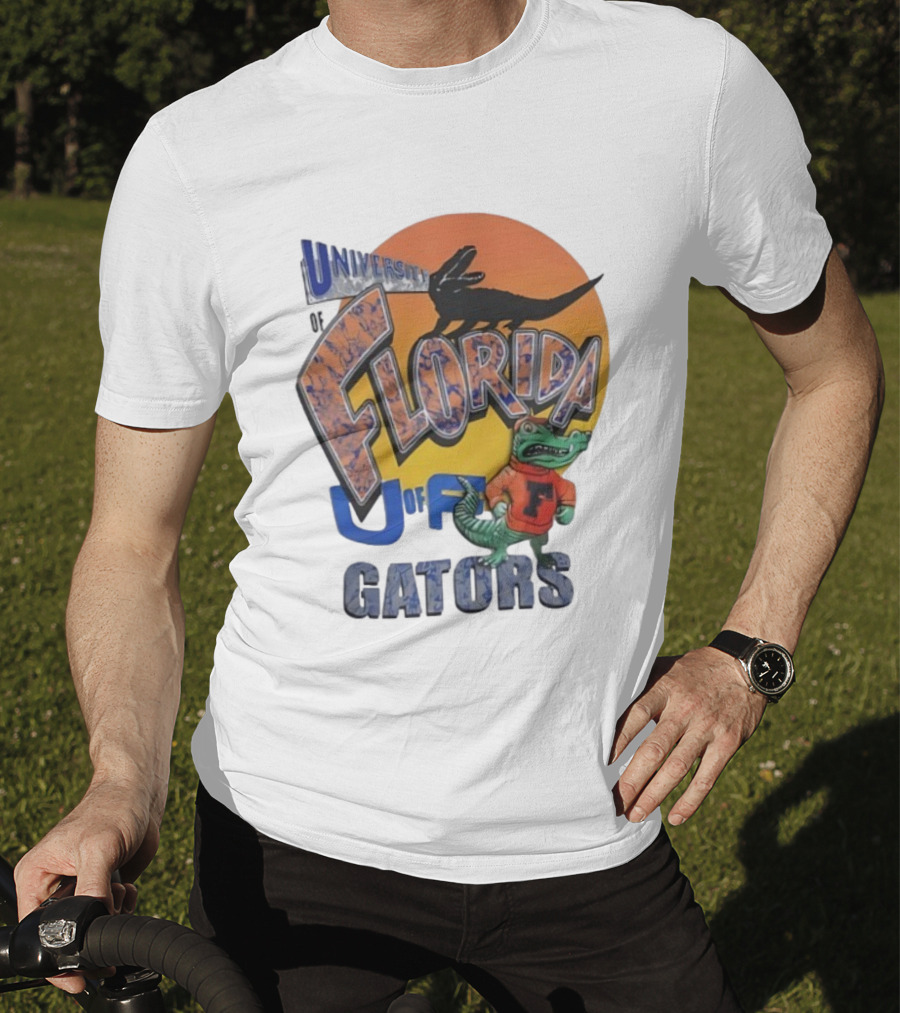 University Of Florida Gators Vintage Sunset Mascot T-Shirt