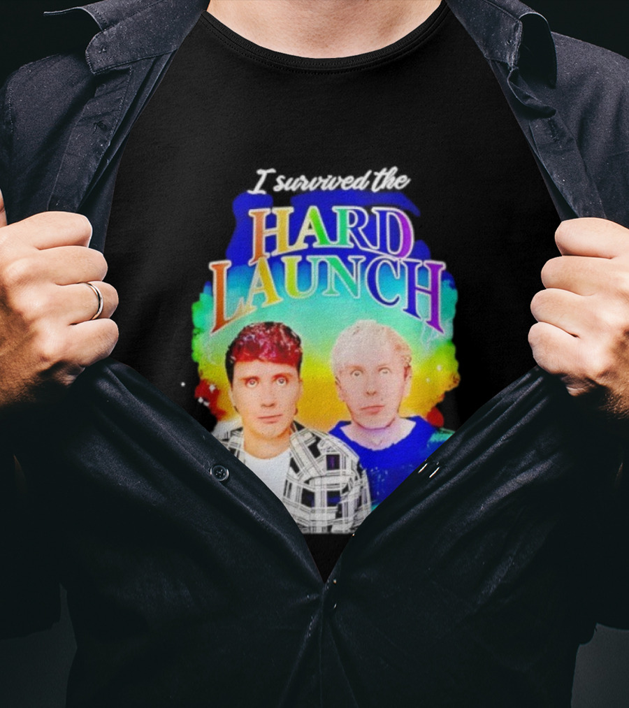 I Survived The Dan And Phil Hard Launch Phan T-Shirt