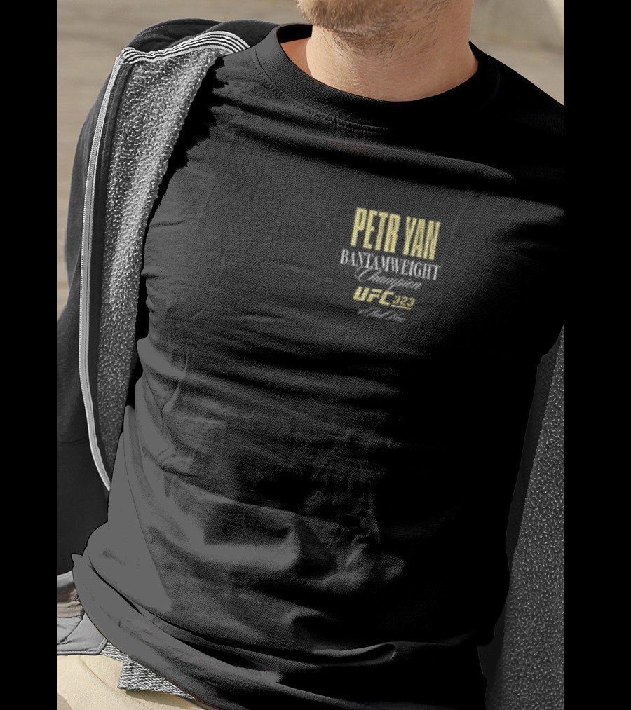 Petr Yan Bantamweight Champion UFC 323 T-Shirt