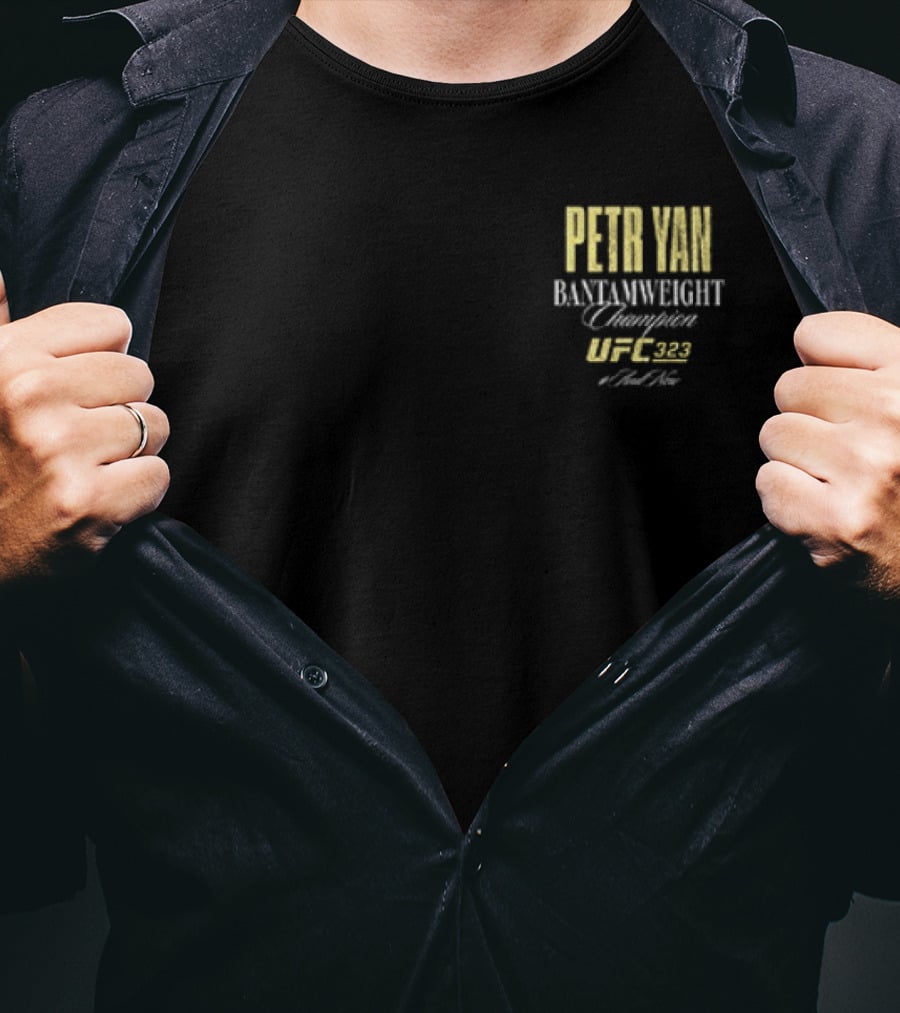 Petr Yan Bantamweight Champion UFC 323 T-Shirt