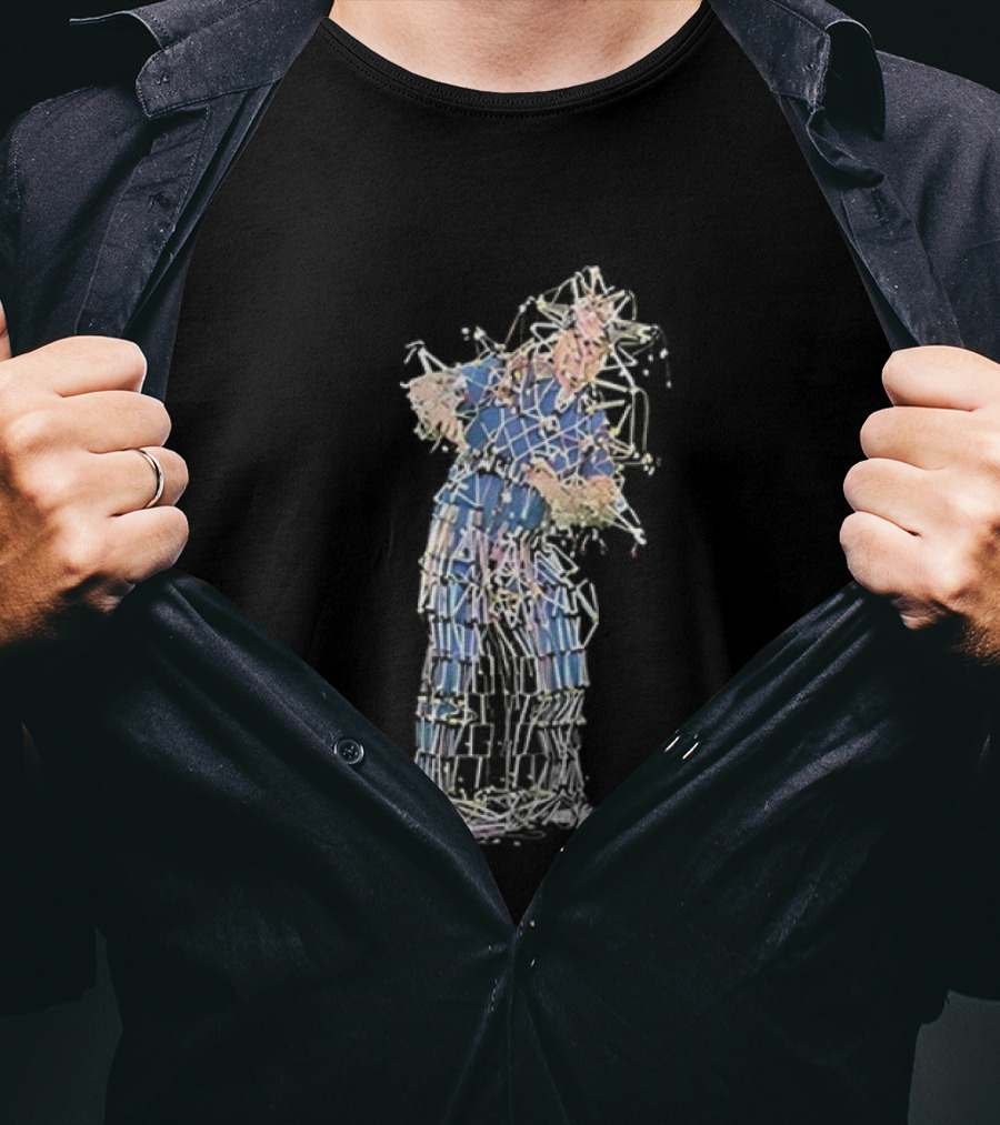 David Byrne Who Is The Sky Tour Abstract 2023 T-Shirt