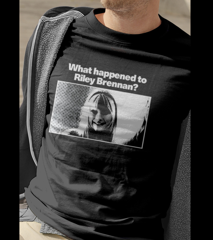 What Happened To Riley Brennan Face Design T-Shirt