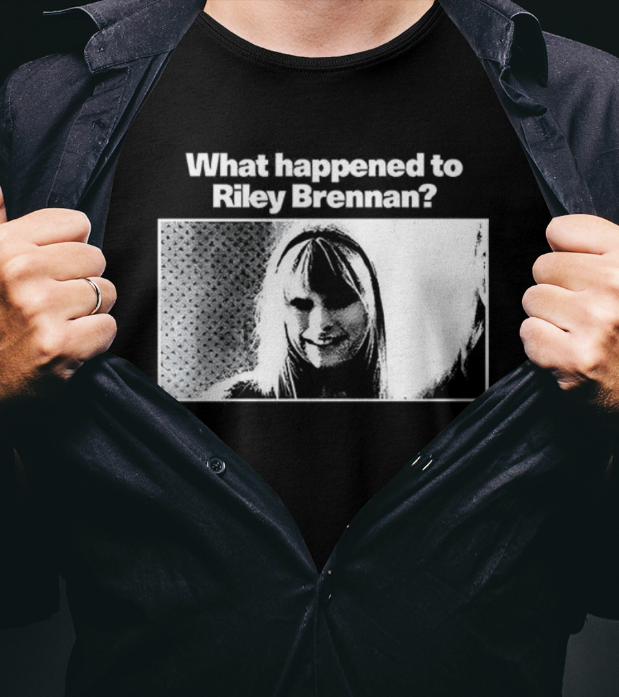 What Happened To Riley Brennan Face Design T-Shirt