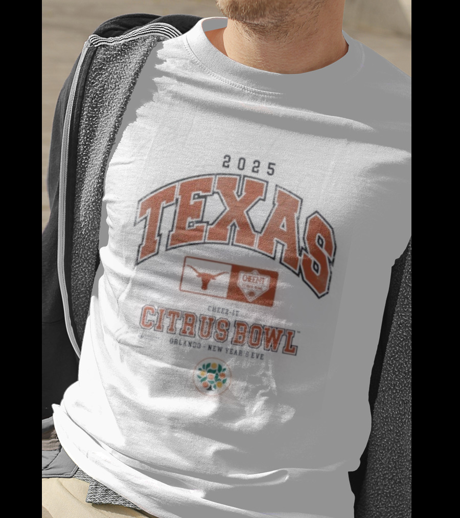 2025 Texas Longhorn Citrus Bowl Cheez-It T-Shirt