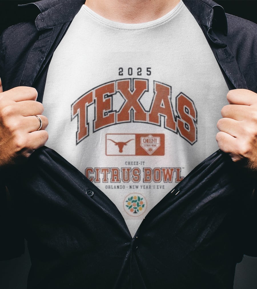 2025 Texas Longhorn Citrus Bowl Cheez-It T-Shirt